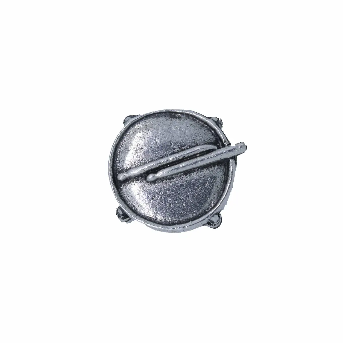 Drum W-Drumsticks Lapel Pin 1