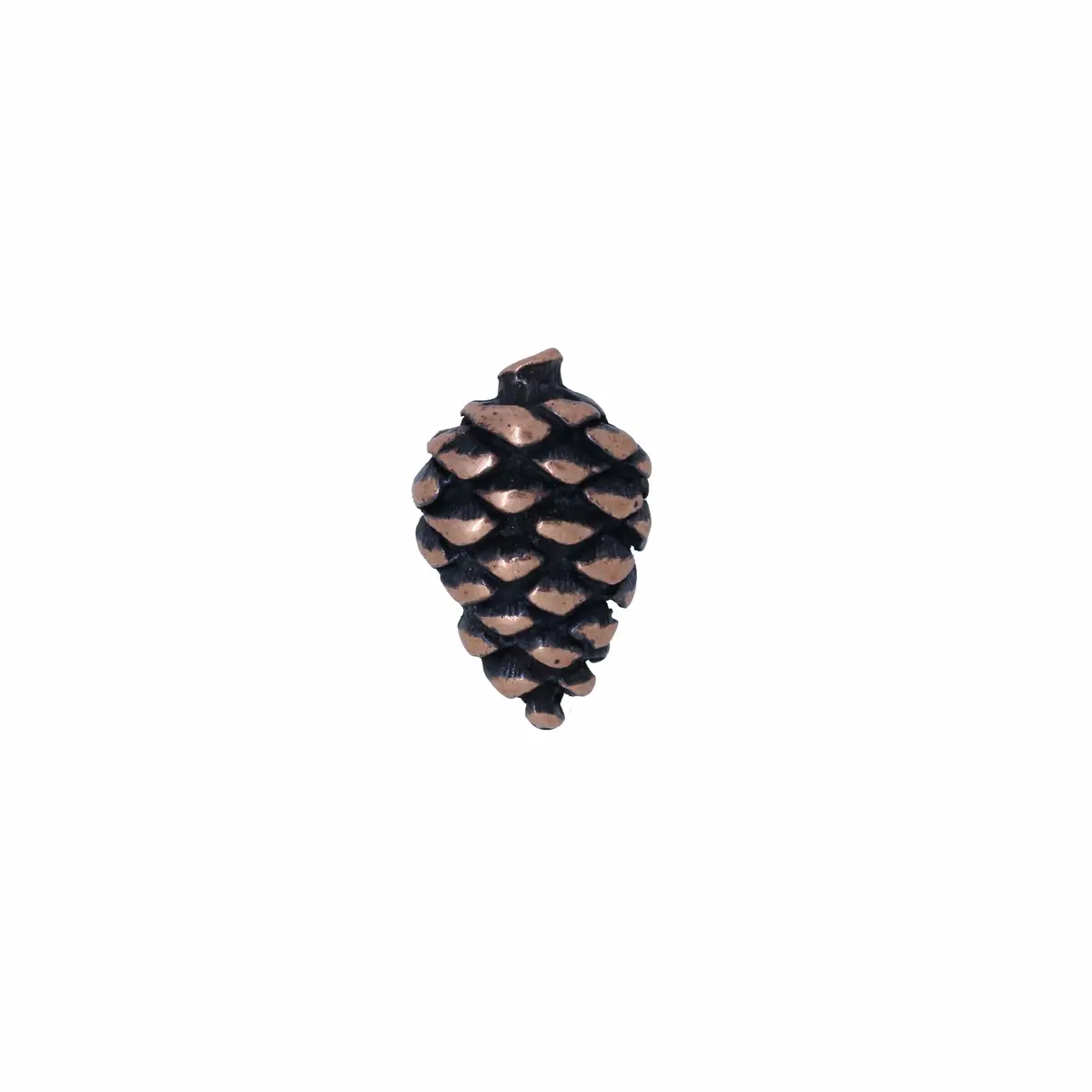 Pine Cone Copper Lapel Pin 1