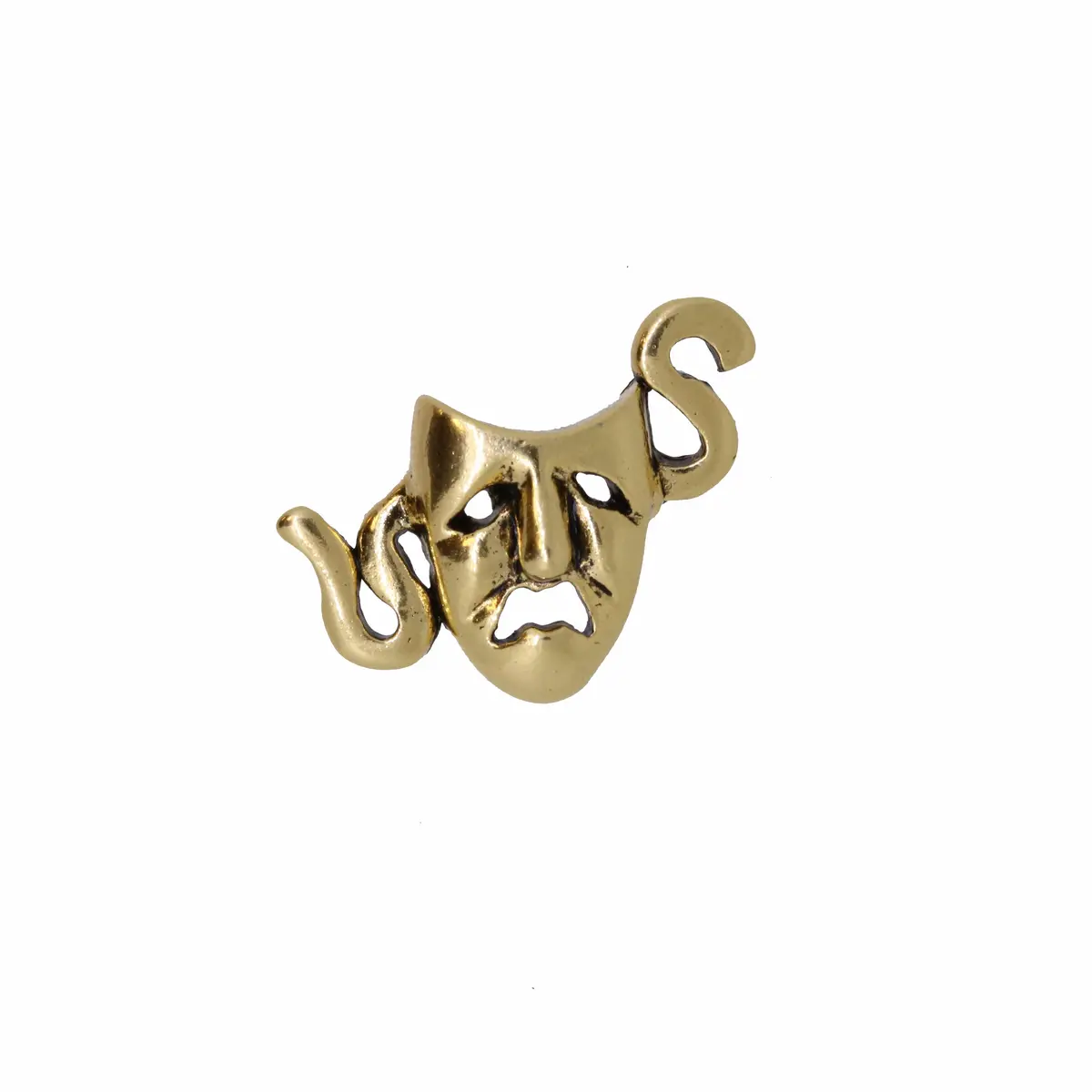 Tragedy Gold Lapel Pin 1