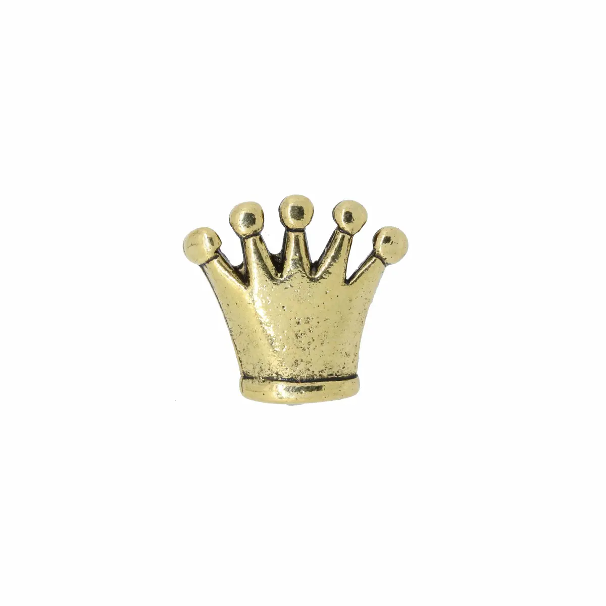 Crown Gold Lapel Pin 1