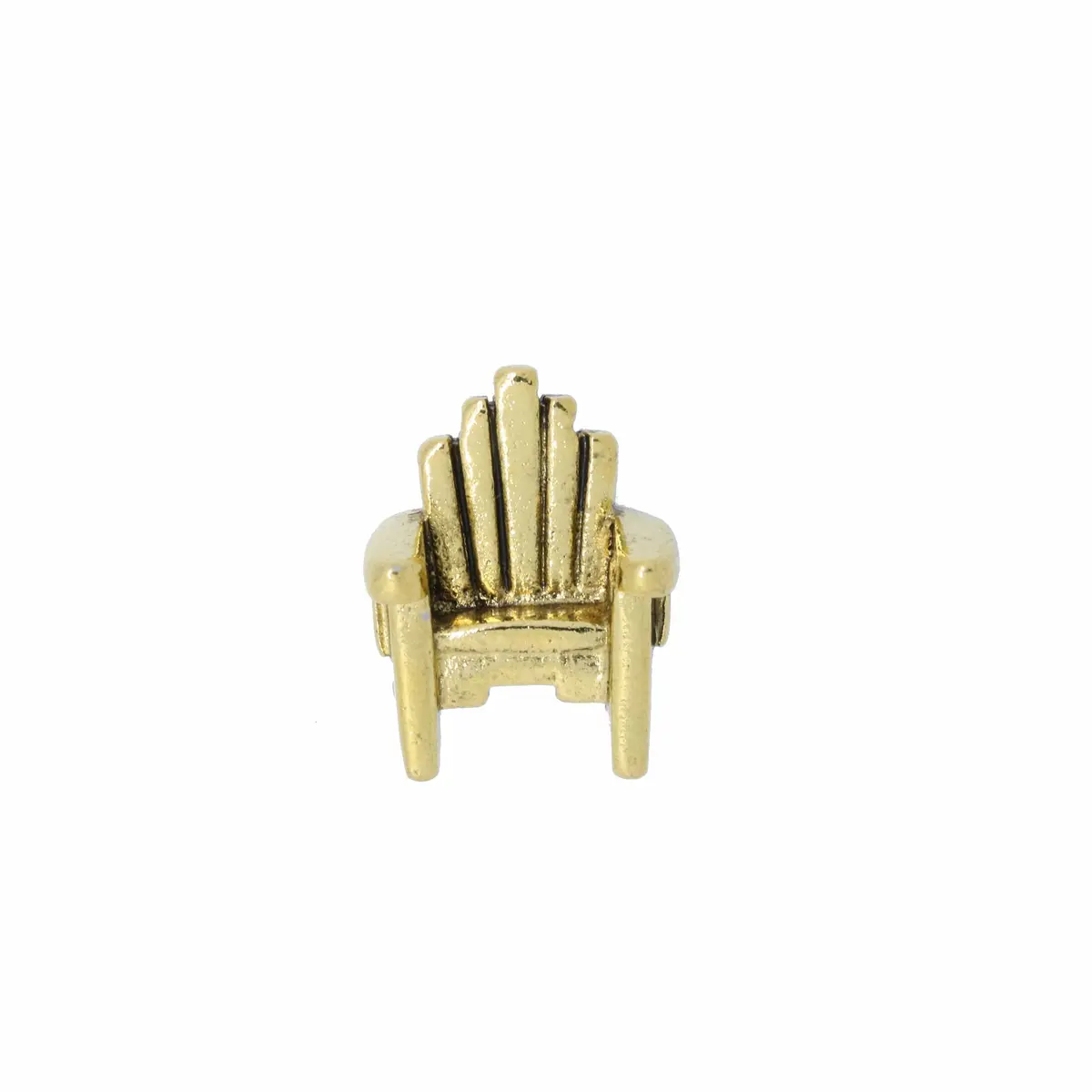 Adirondack Chair Gold Lapel Pin 1