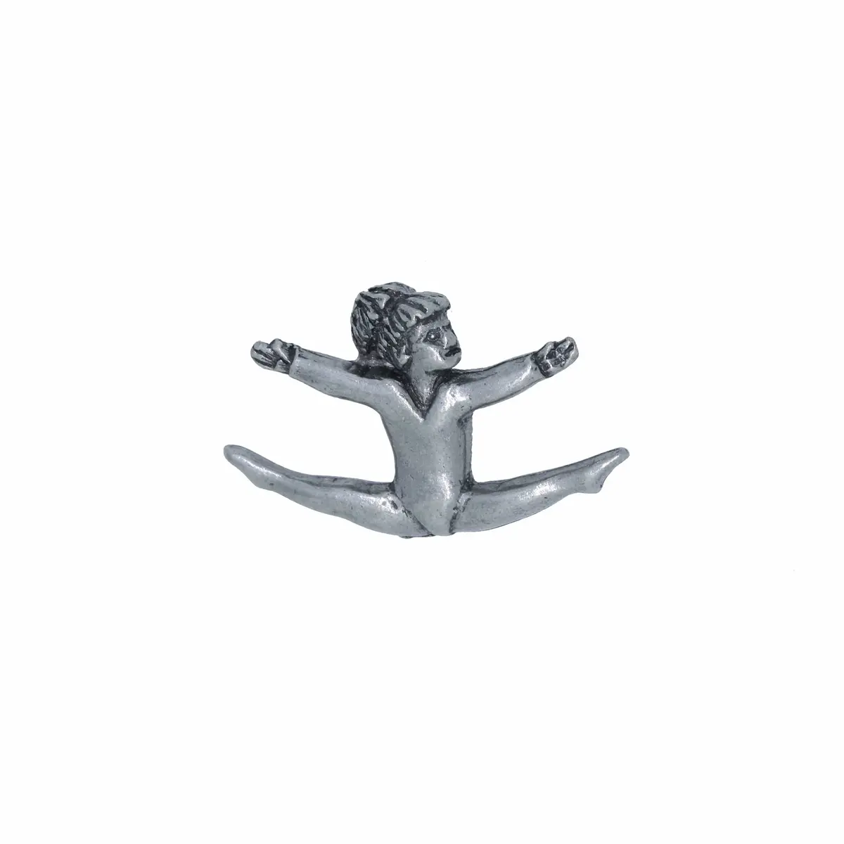 Jumping Gymnast Lapel Pin 1