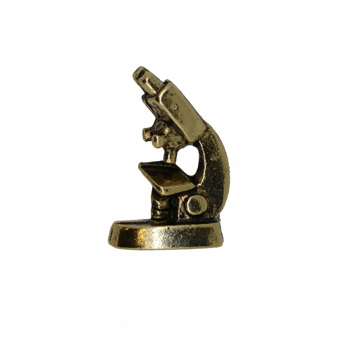 Stereo Microscope Gold Lapel Pin 1