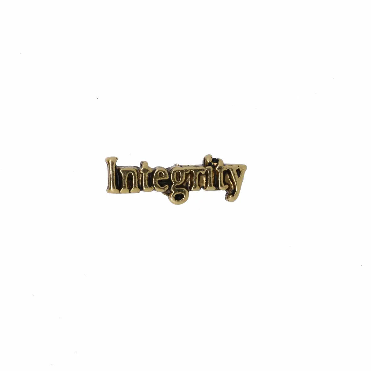 Integrity Gold Lapel Pin 1