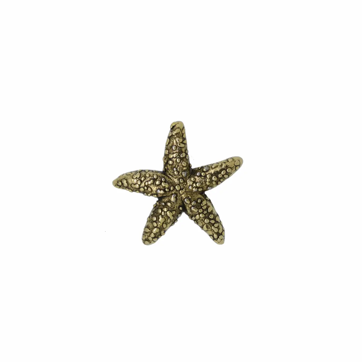 Starfish Gold Lapel Pin 1