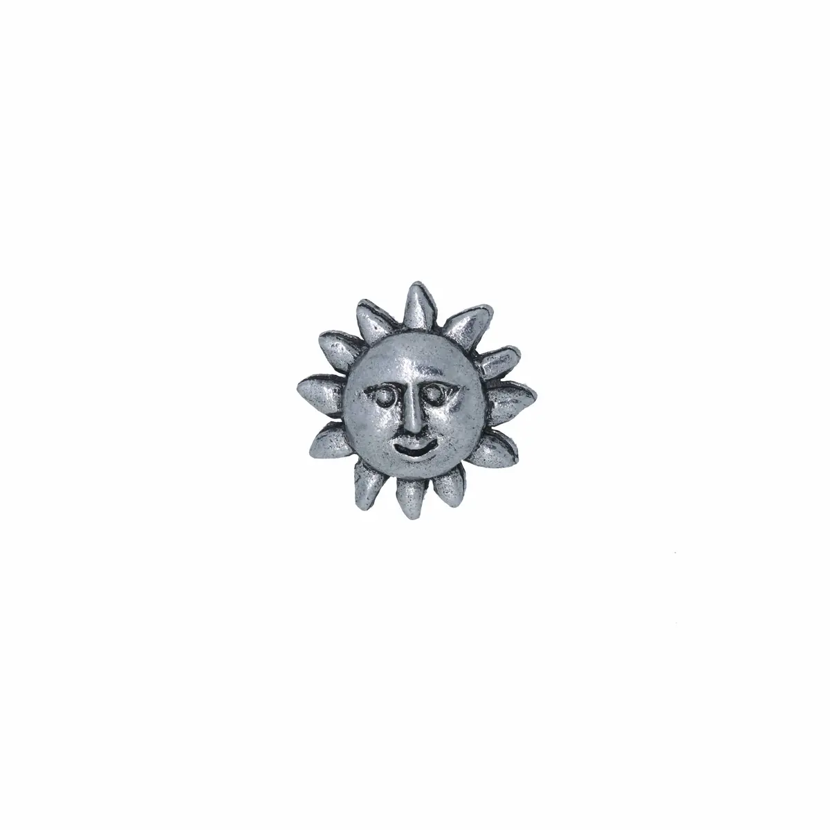 Small Sunface Lapel Pin 1