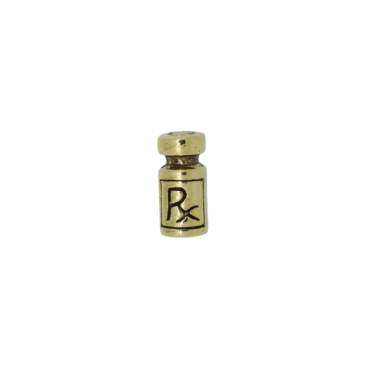 Immunization Vial Gold Lapel Pin 1