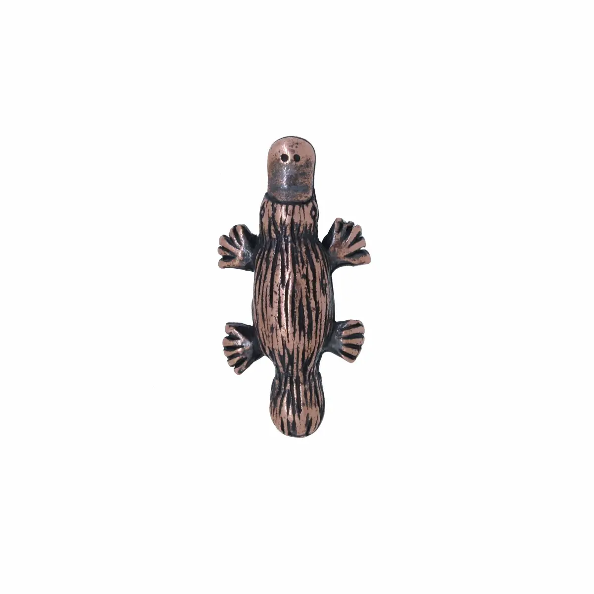 Platypus Copper Lapel Pin 1