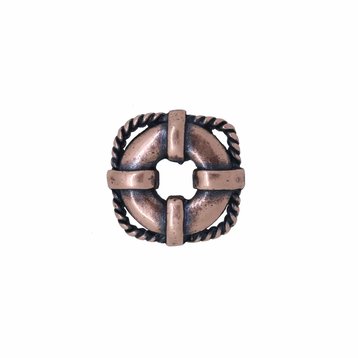 Life Preserver Copper Lapel Pin 1