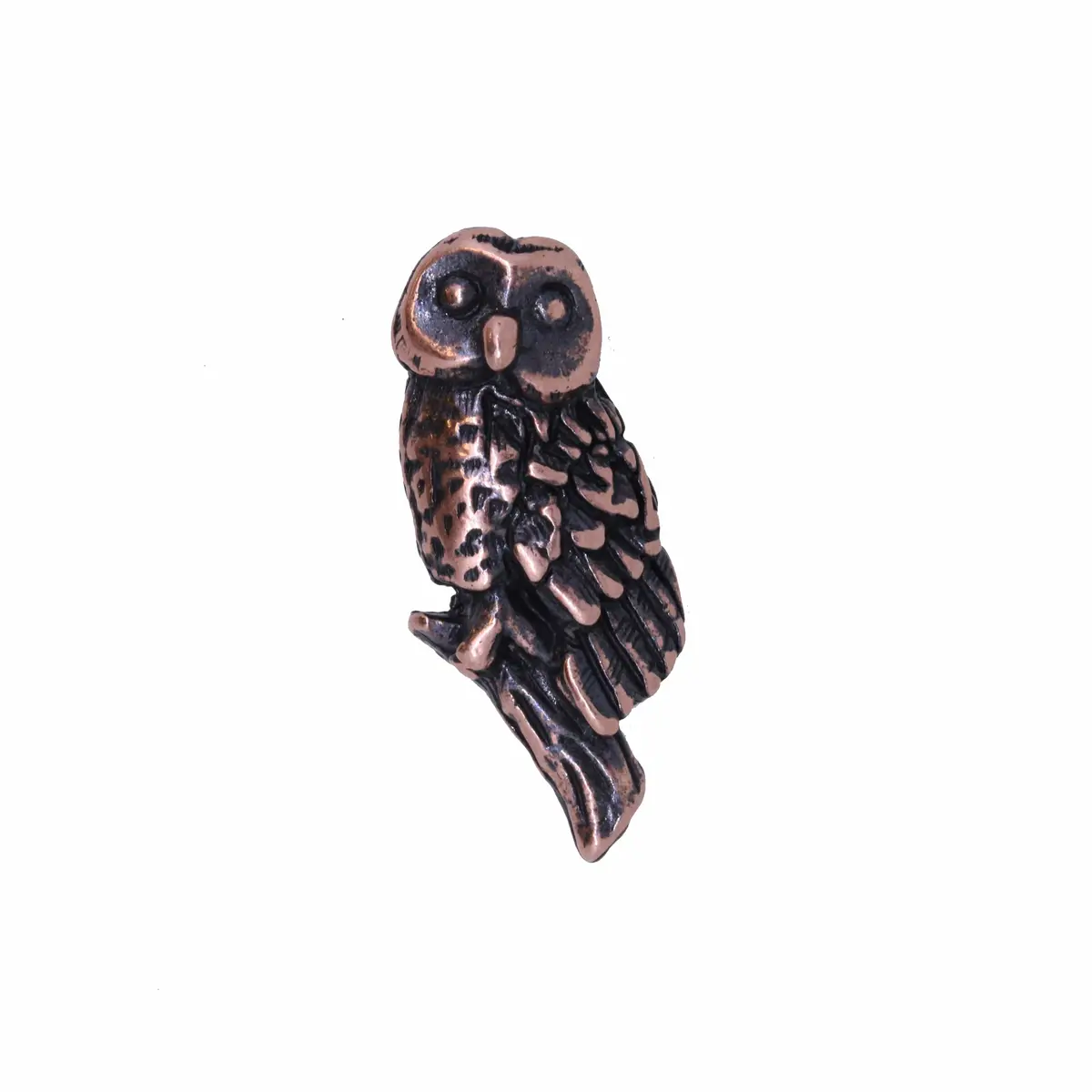 Owl Copper Lapel Pin 1