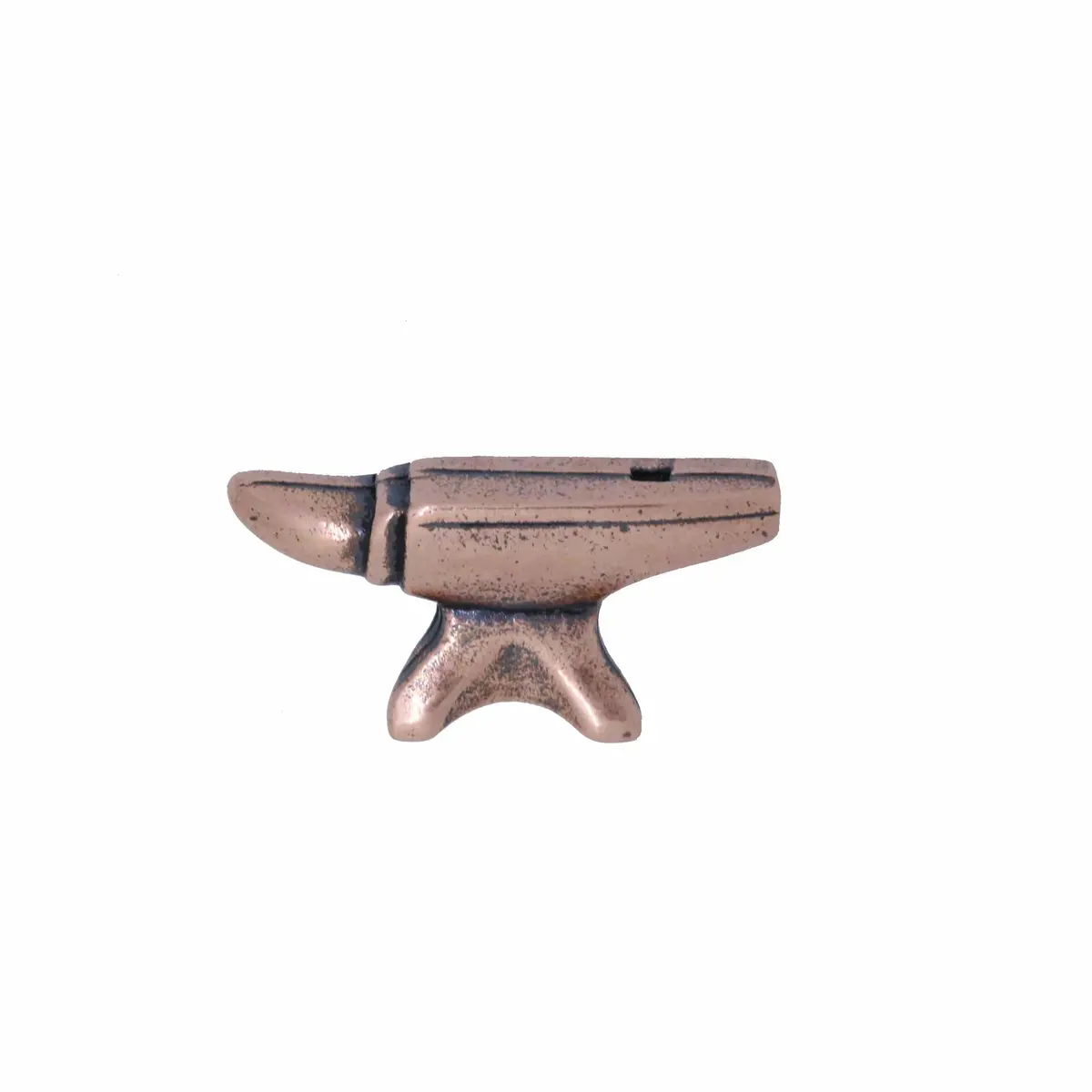 Anvil Copper Lapel Pin 1