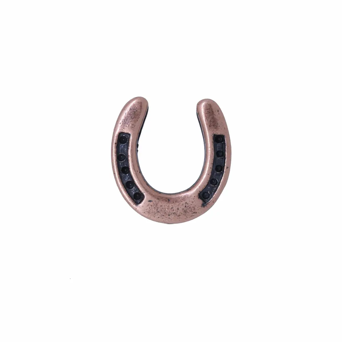 Horseshoe Copper Lapel Pin 1