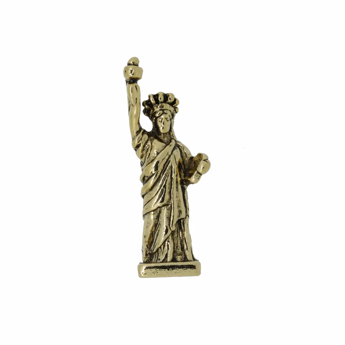Statue Of Liberty Gold Lapel Pin 1