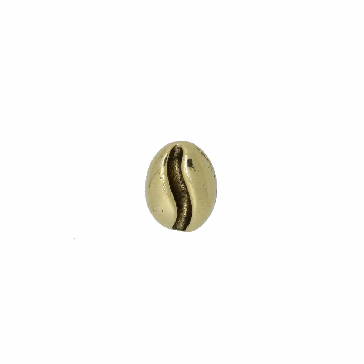 Large Coffee Bean Gold Lapel Pin 1