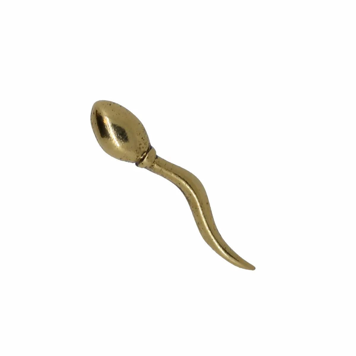 Sperm Gold Lapel Pin 1
