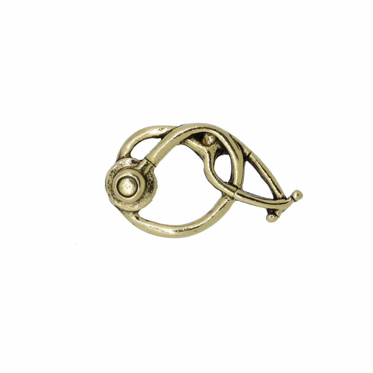 Stethoscope Gold Lapel Pin 1