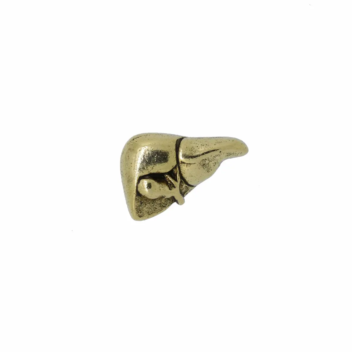 Liver Gold Lapel Pin 1