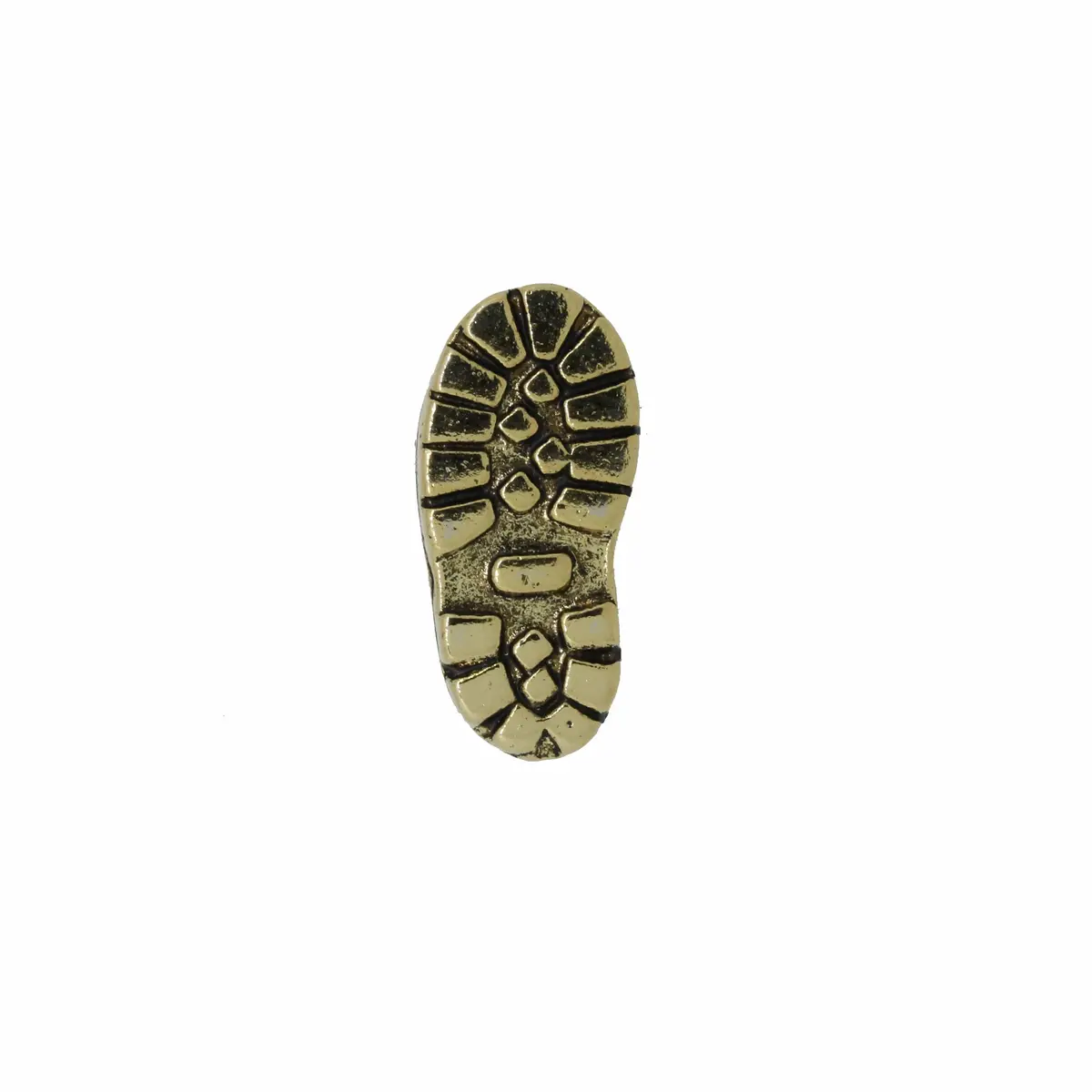 Hiking Boot Gold Lapel Pin 1