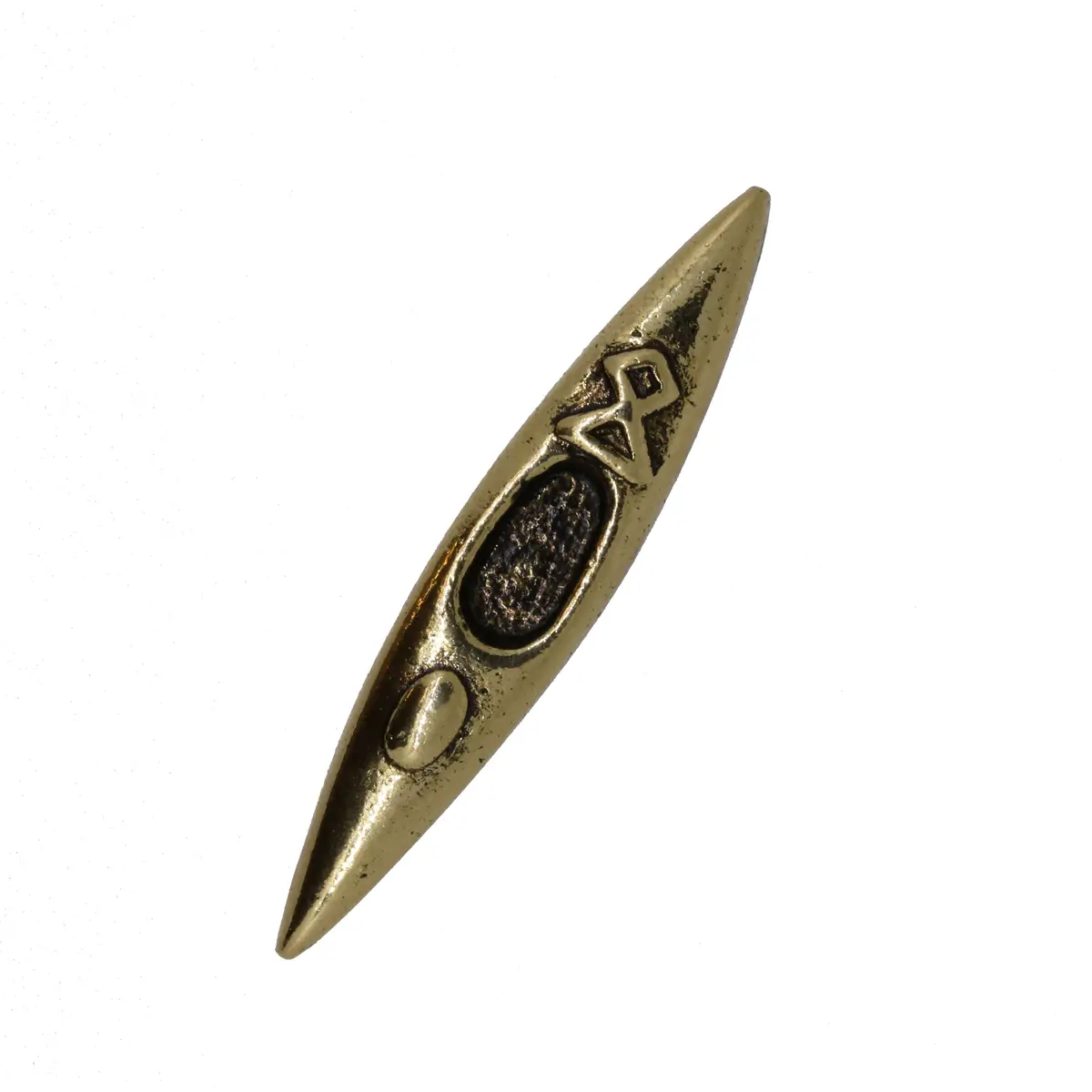 Kayak Gold Lapel Pin 1