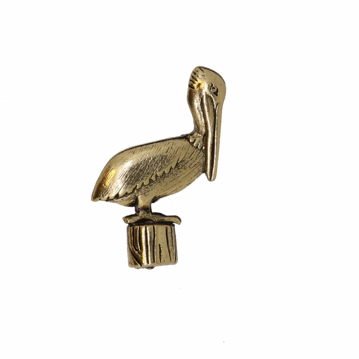 Pelican Gold Lapel Pin 1