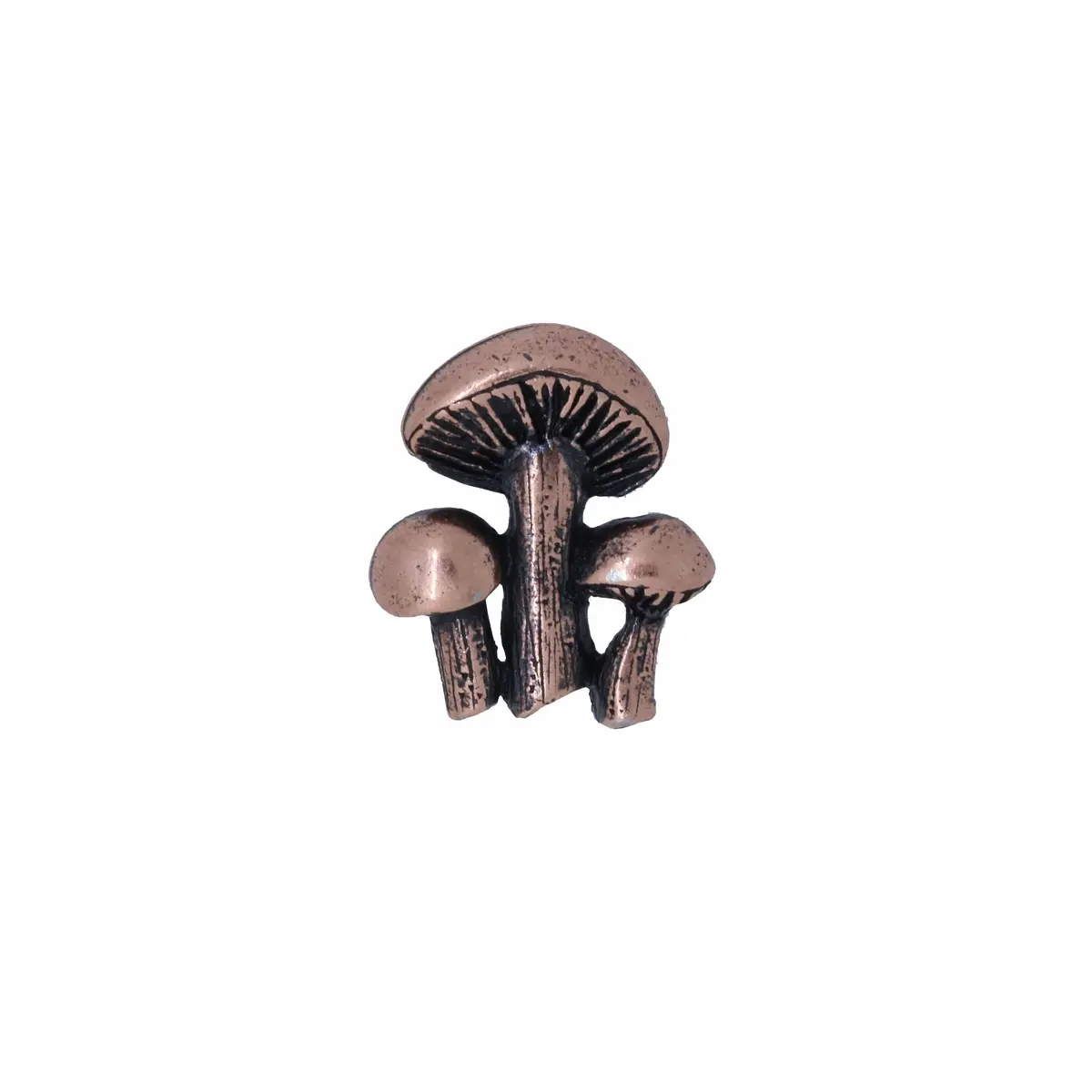 Mushrooms Copper Lapel Pin 1