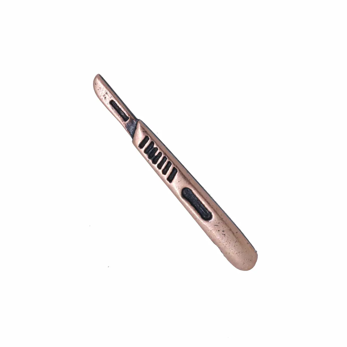 Scalpel Copper Lapel Pin 1