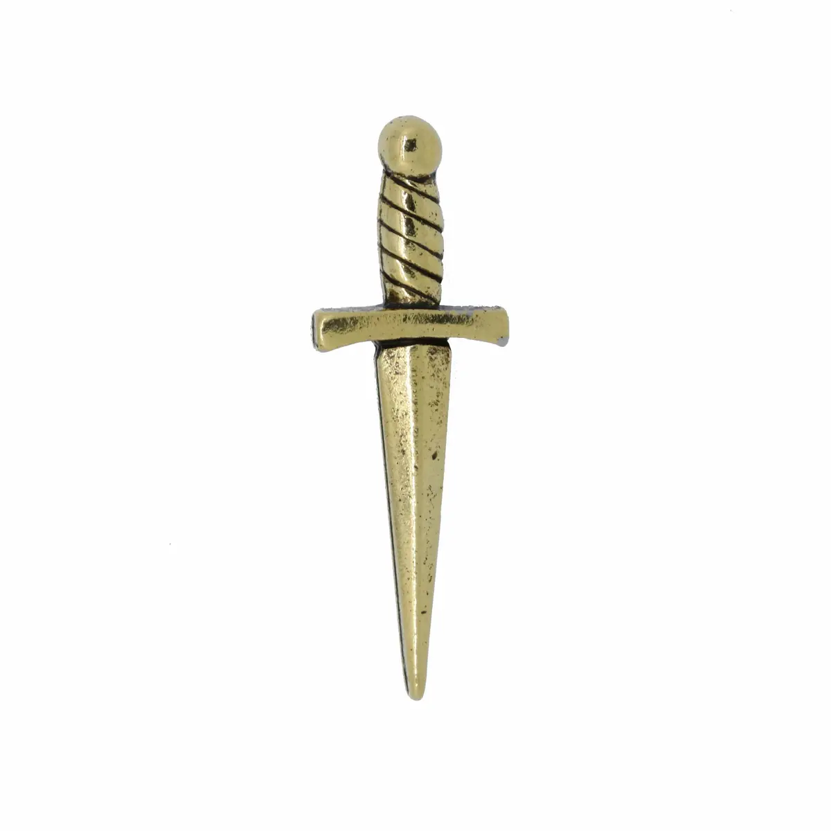 Dagger Gold Lapel Pin 1