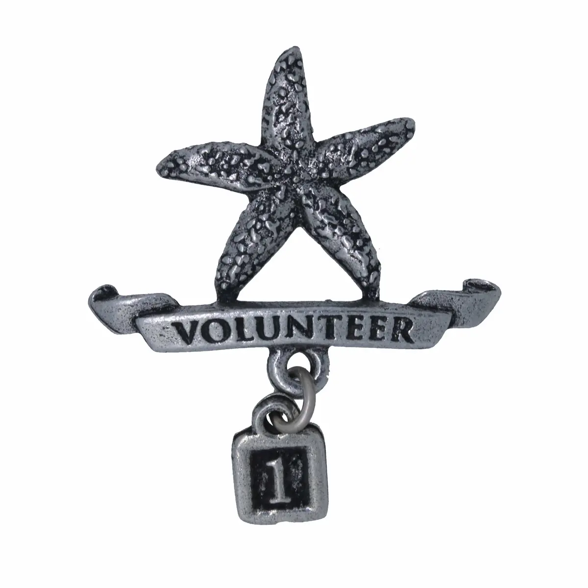 Volunteer Starfish Lapel Pin 1