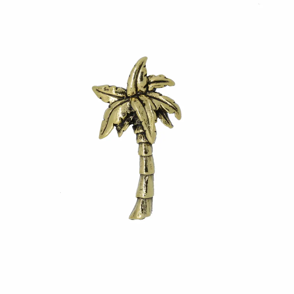 Palm Tree Gold Lapel Pin 1