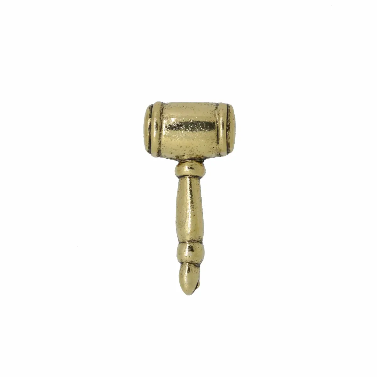 Gavel Gold Lapel Pin 1