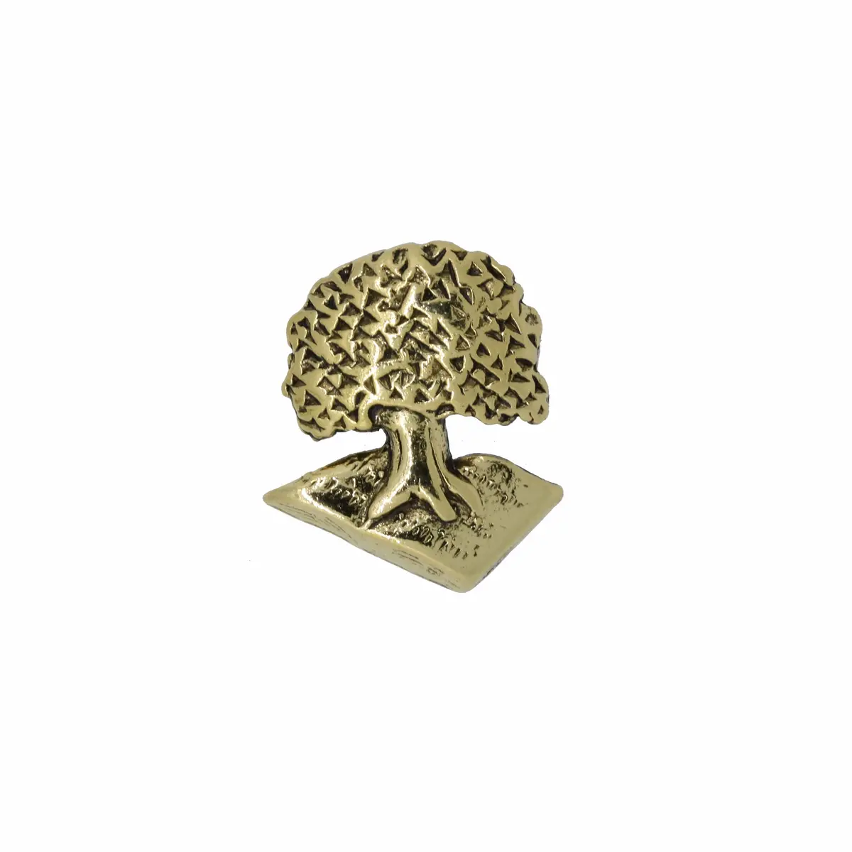 Tree Of Learning Gold Lapel Pin 1