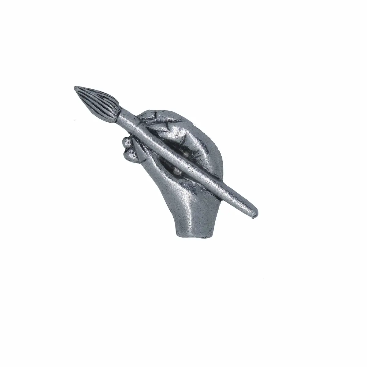 Artist's Hand With Brush Lapel Pin 1