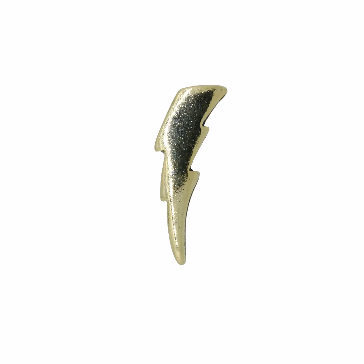 Lightning Bolt Gold Lapel Pin 1