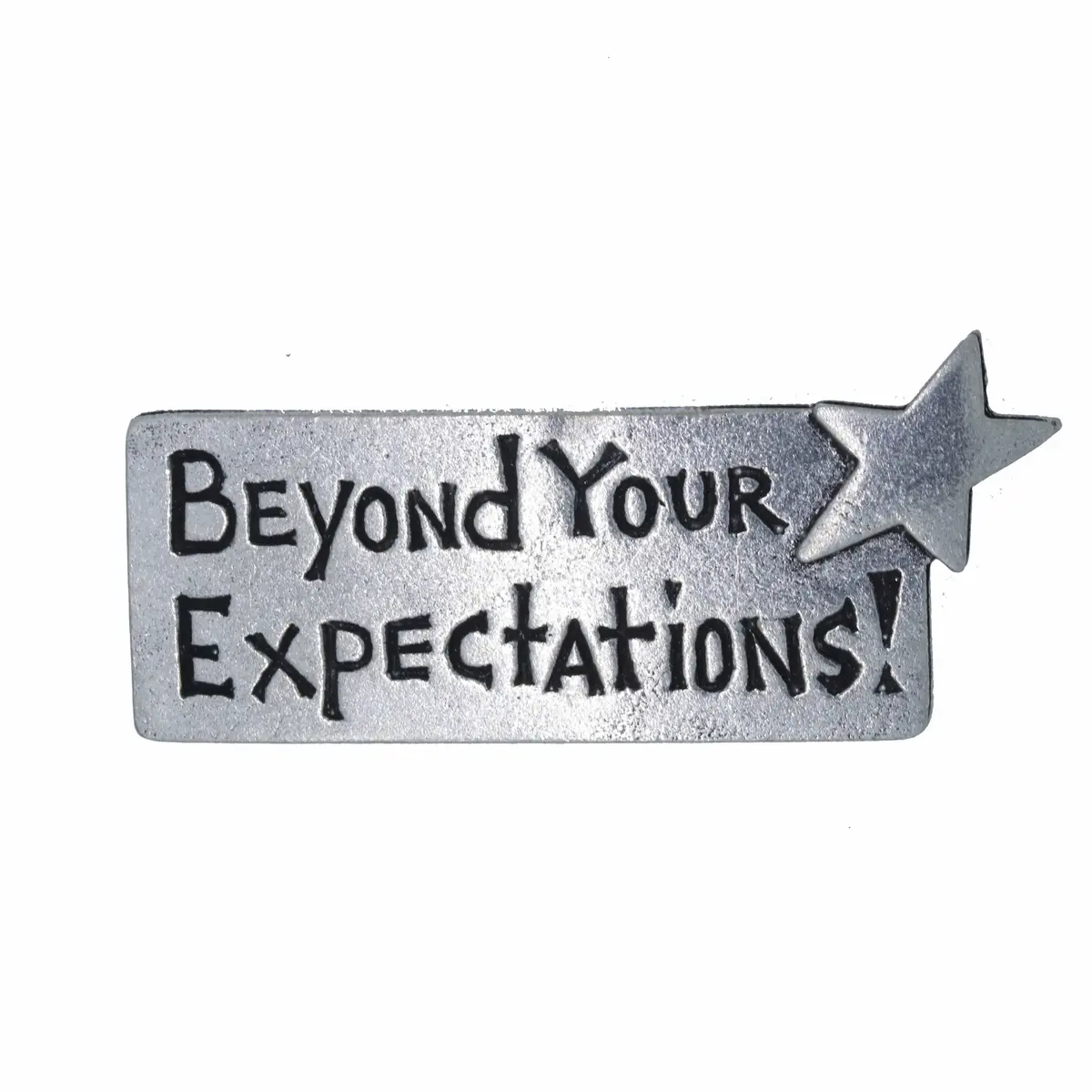 Beyond Your Expectations Lapel Pin 1