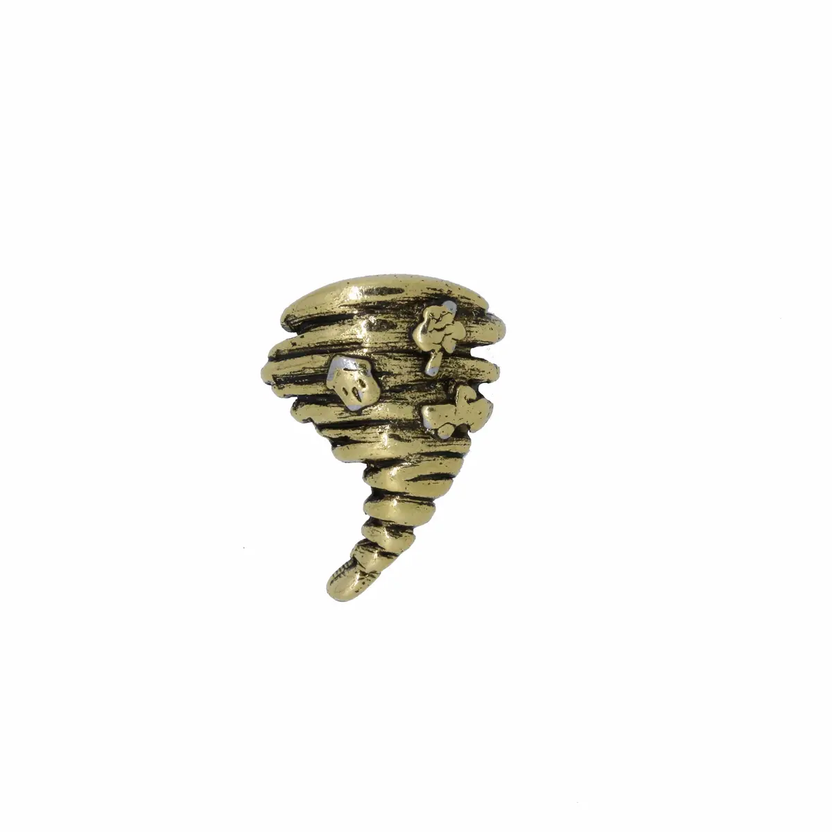 Tornado Gold Lapel Pin 1