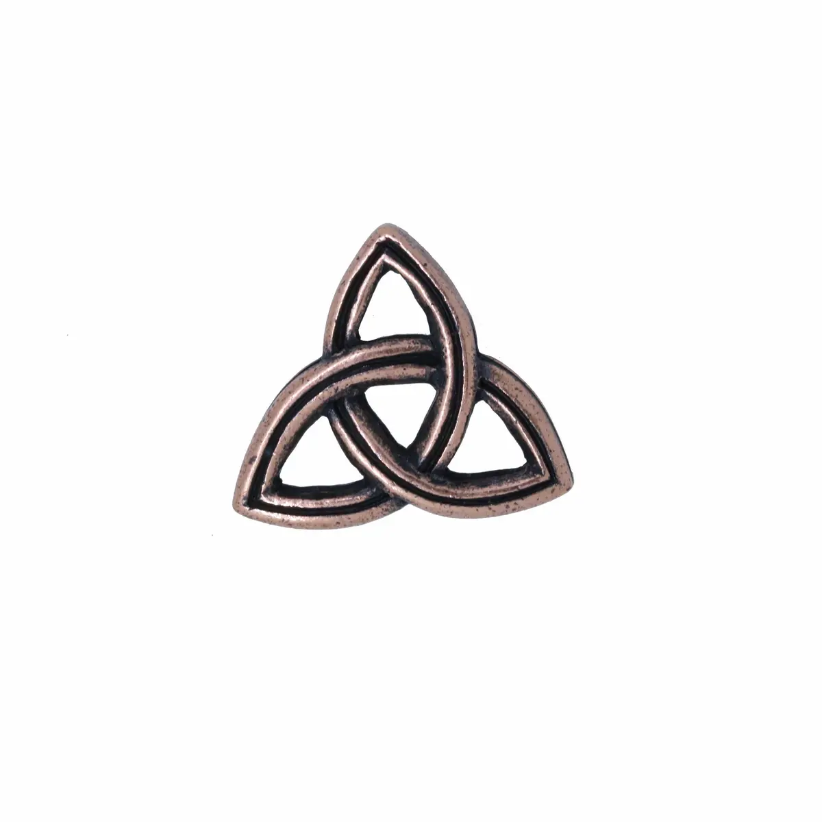 Celtic Knot Copper Lapel Pin 1