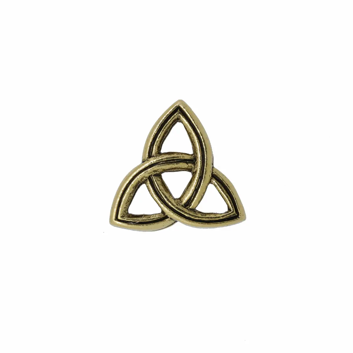Celtic Knot Gold Lapel Pin 1