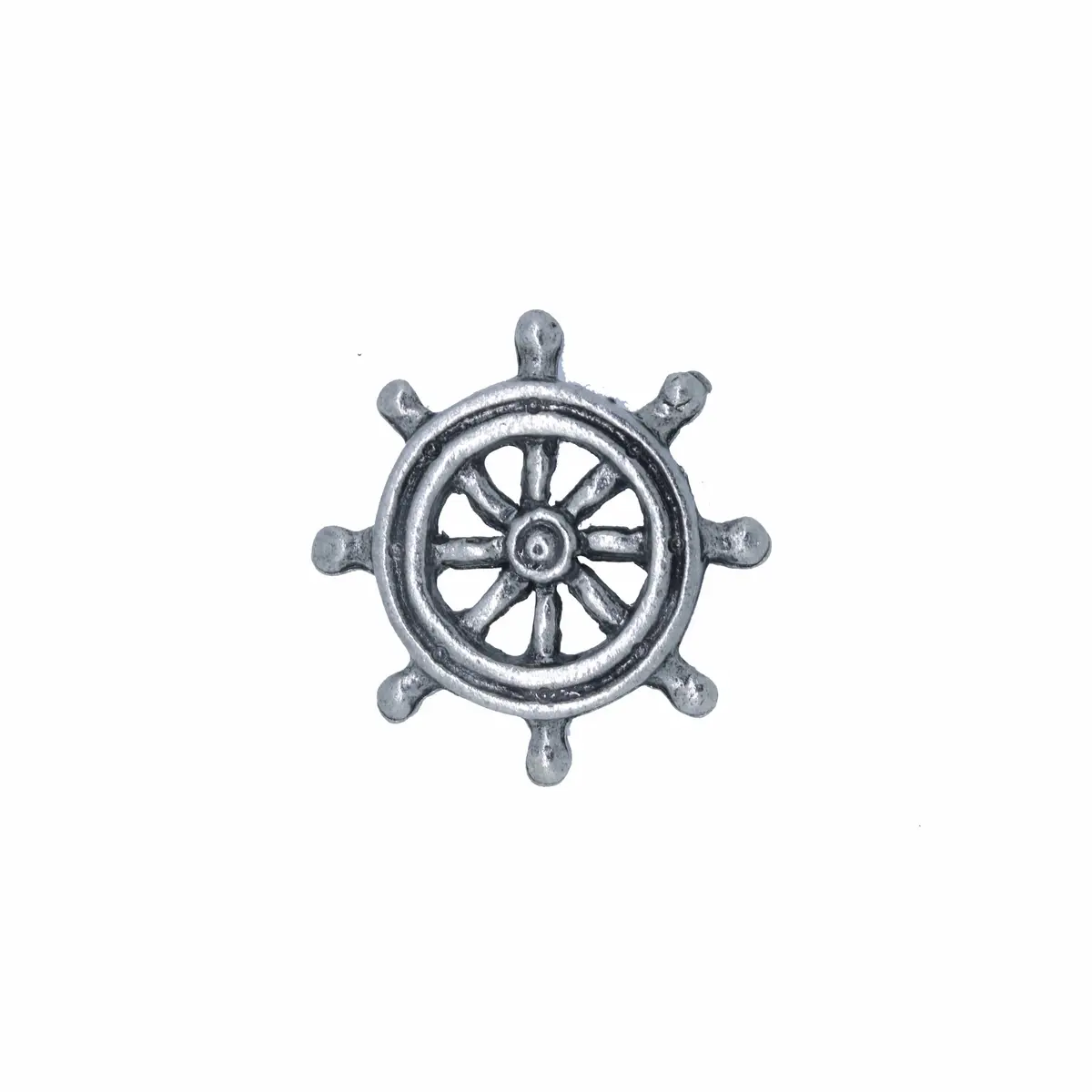 Ship's Wheel Lapel Pin 1