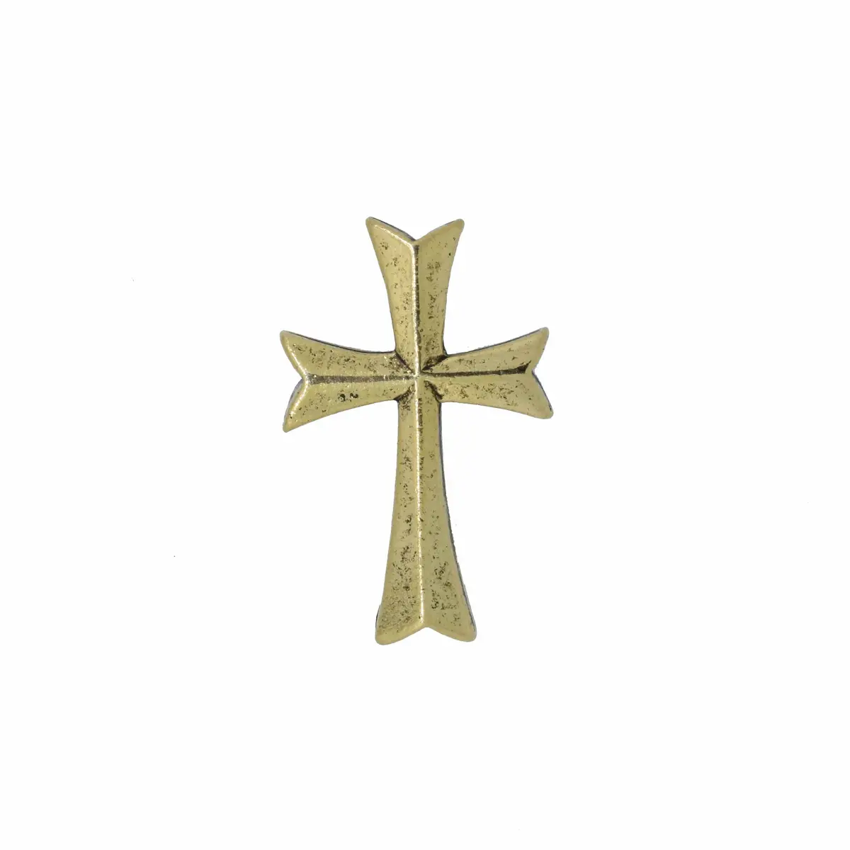 Cross Gold Lapel Pin 1