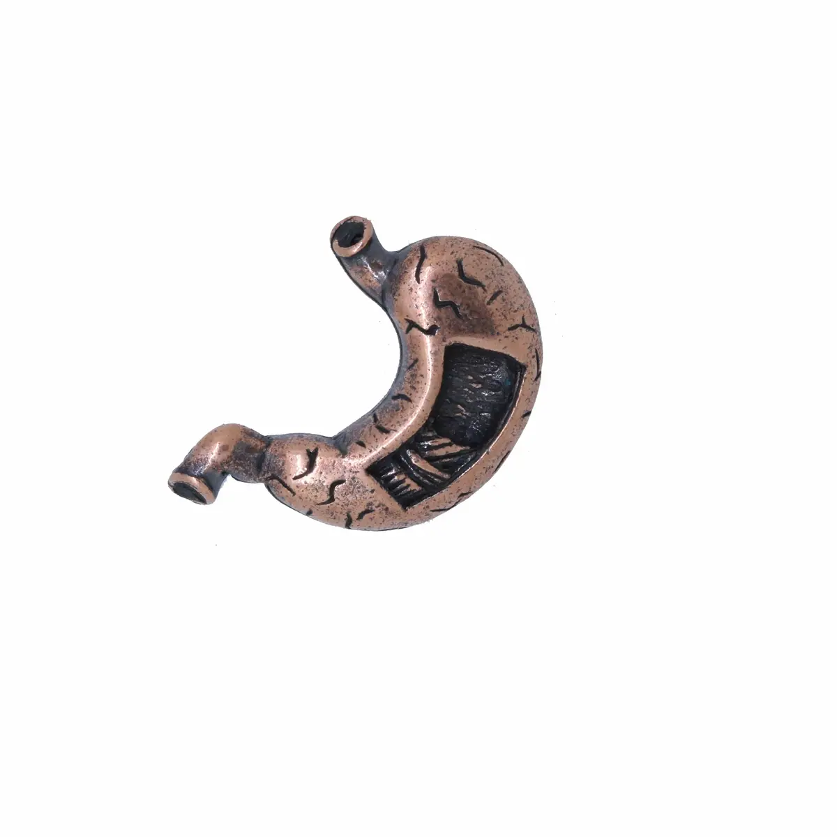 Stomach Copper Lapel Pin 1