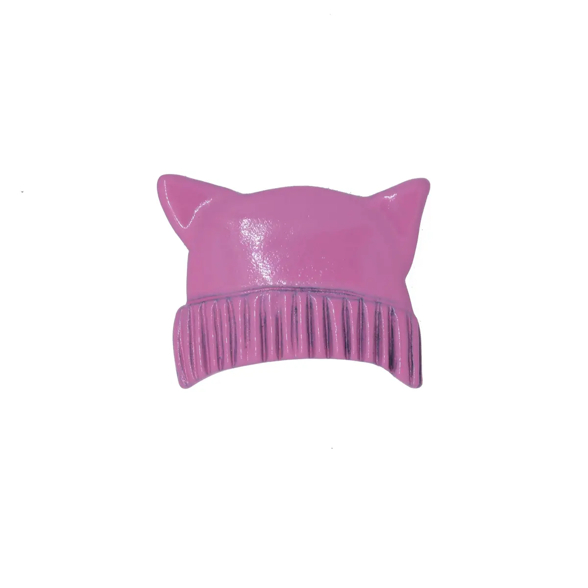 Pink Pussy Hat Lapel Pin 1