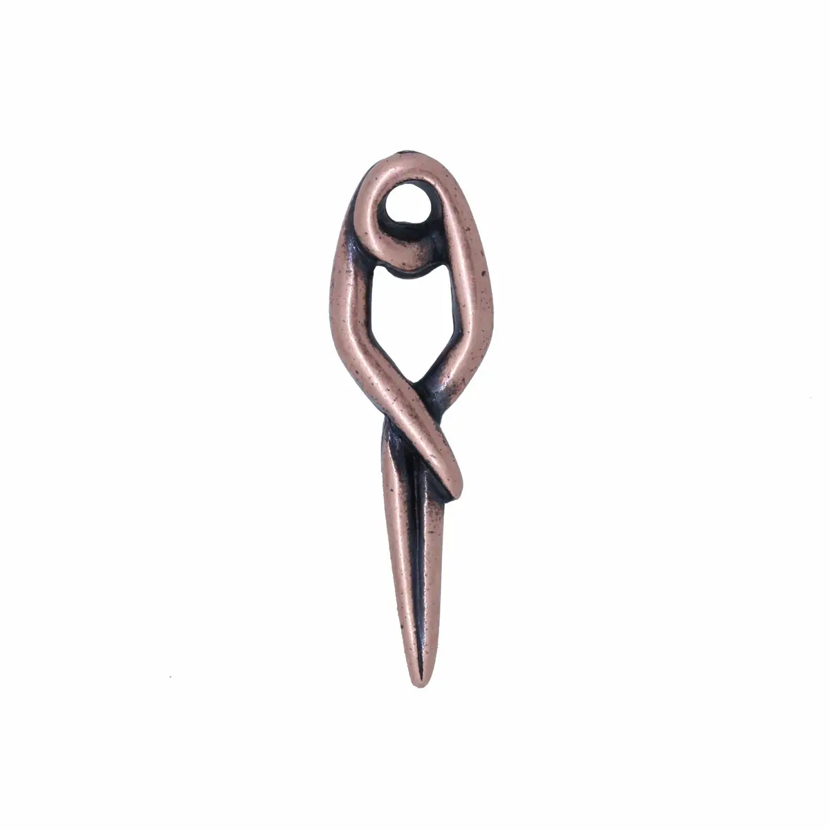 Aneurysm Clip Copper Lapel Pin 1