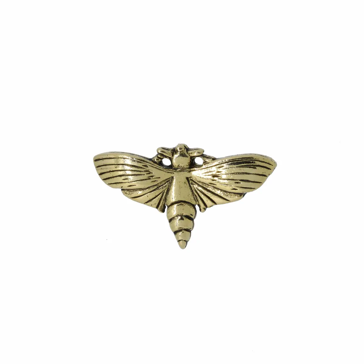 Moth Gold Lapel Pin 1