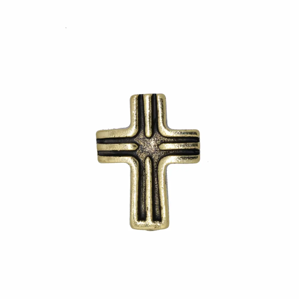 St Andrews Cross Gold Lapel Pin 1