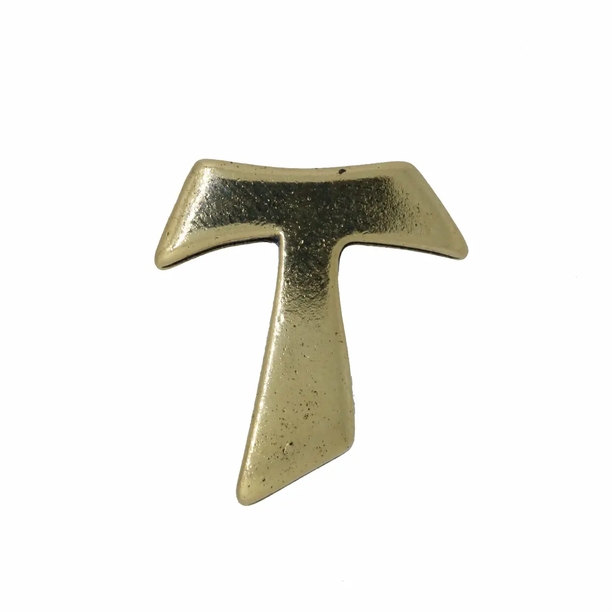 Franciscan Tau Gold Lapel Pin 1