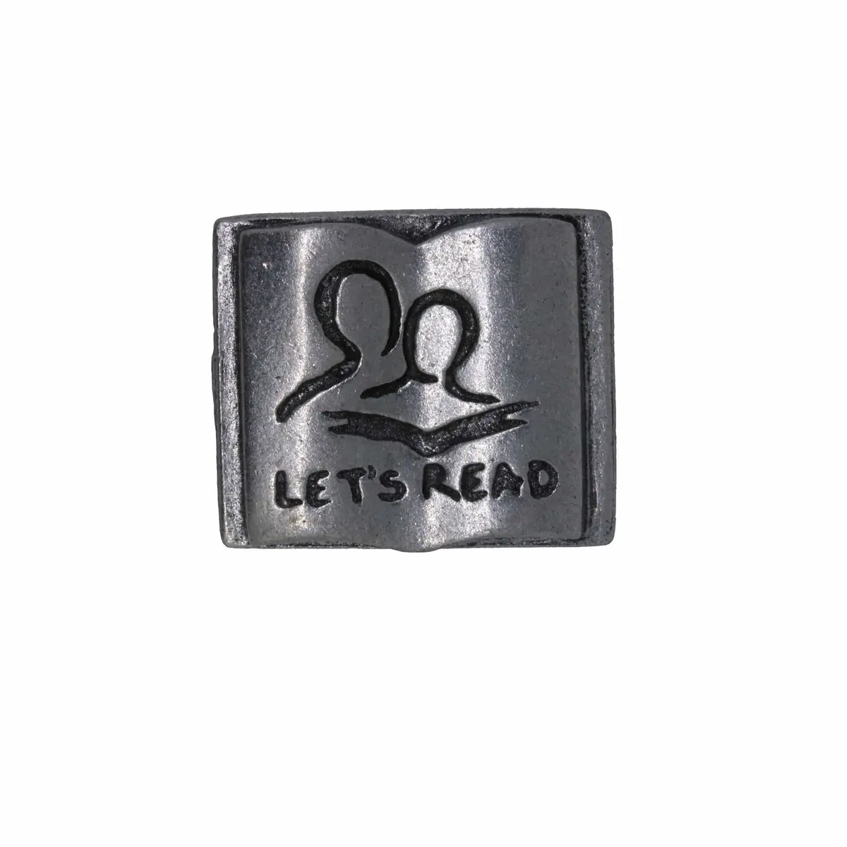 Let's Read Book Lapel Pin 1