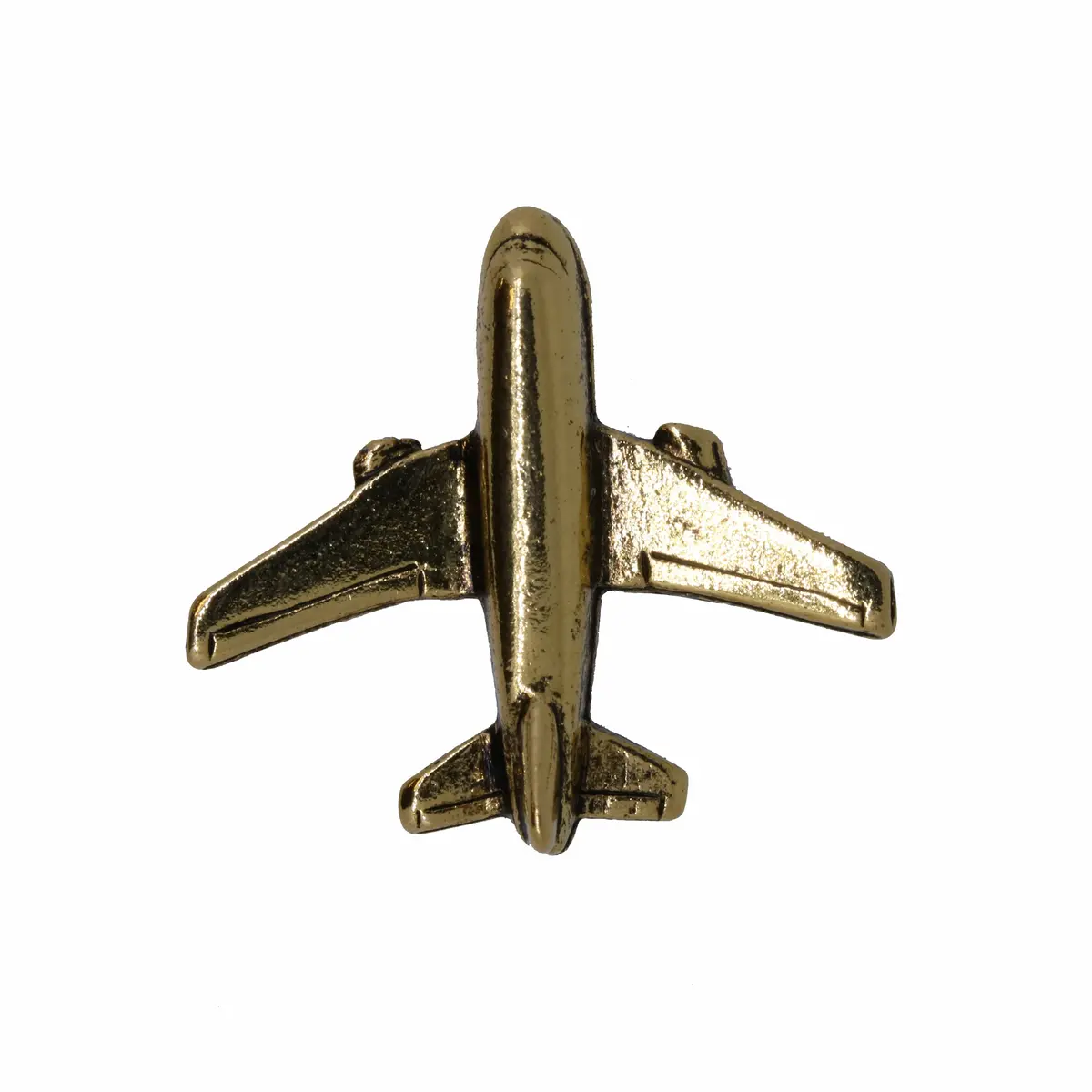 Jet Airplane Gold Lapel Pin 1