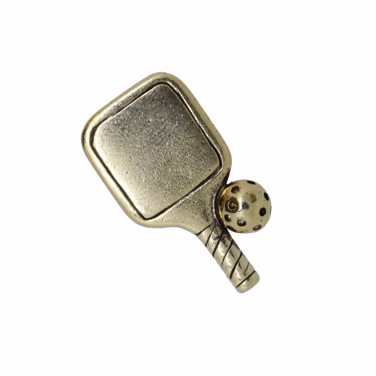 Pickleball Gold Lapel Pin 1