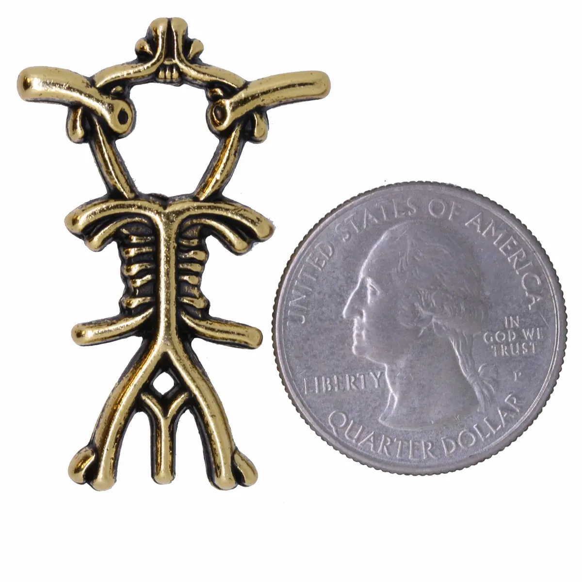 Circle Of Willis Gold Lapel Pin 2