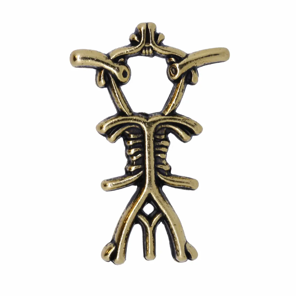 Circle Of Willis Gold Lapel Pin 1
